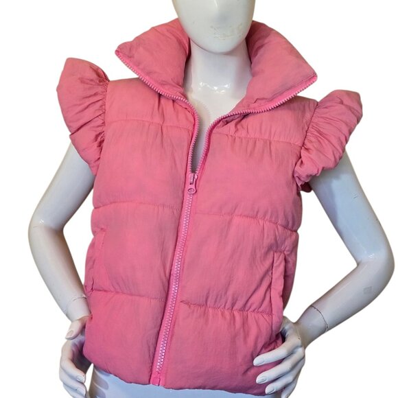 Pink SIMPLY SOUTHERN Puffy Vest sz XS/S - Picture 1 of 7